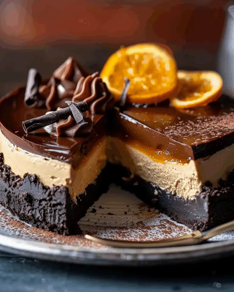 Chocolate Orange Cheesecake