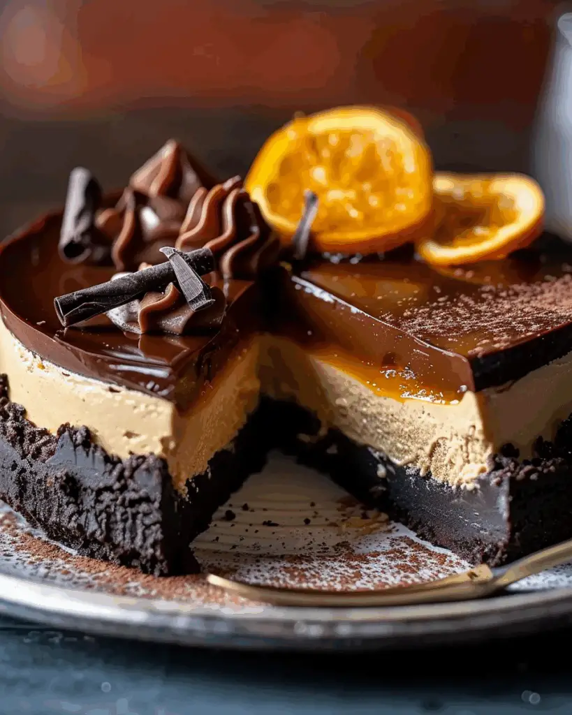 Chocolate Orange Cheesecake