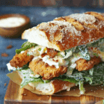 Crispy Chicken Caesar Sandwich