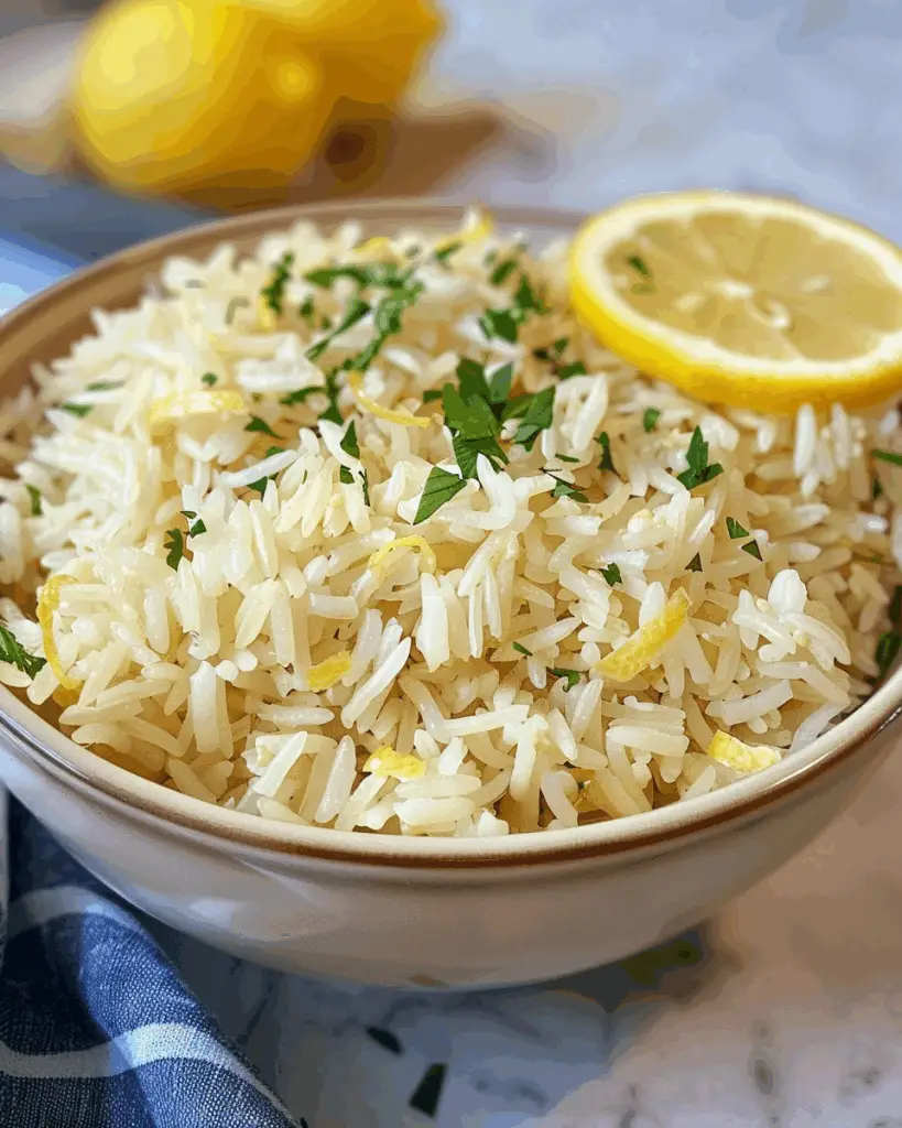 Greek Lemon Rice Recipe (35-Minutes)