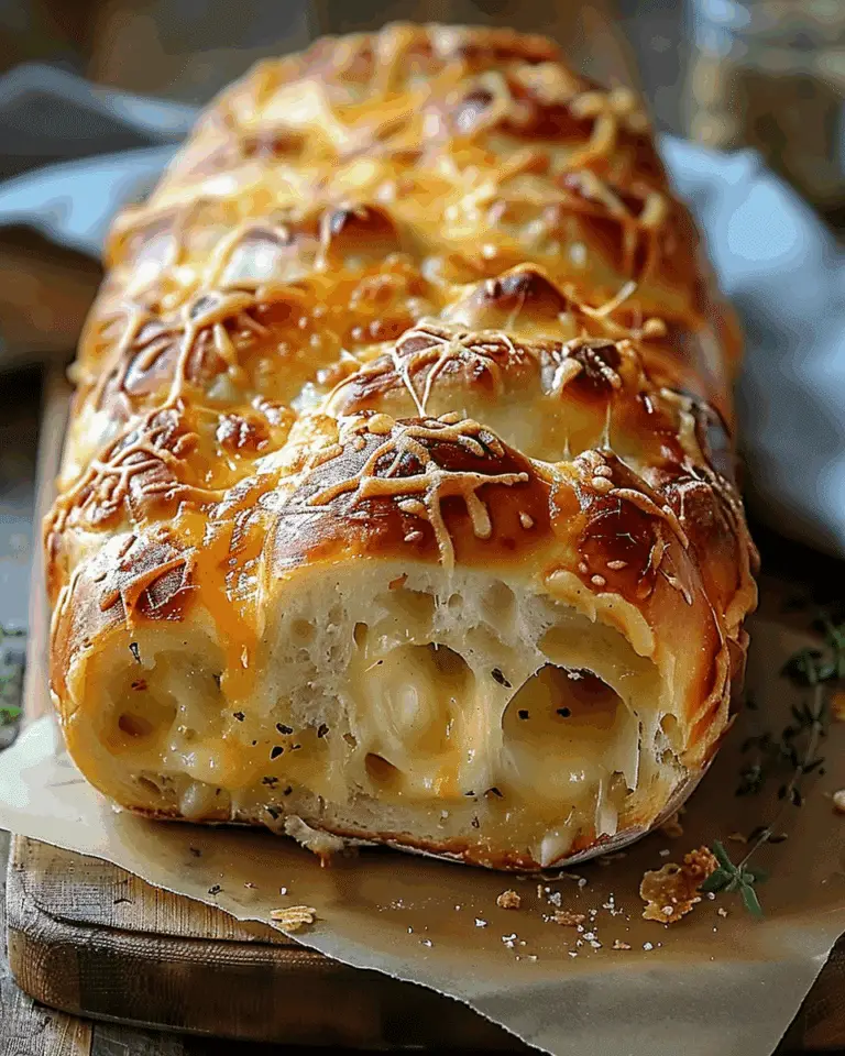 Irresistible Cheese Bread Recipe for Cheesy Delight