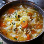 Cabbage Fat‑burning Soup