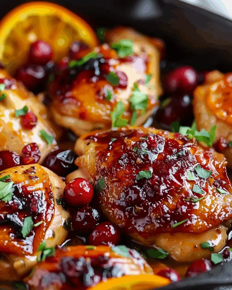 Cranberry Orange Chicken