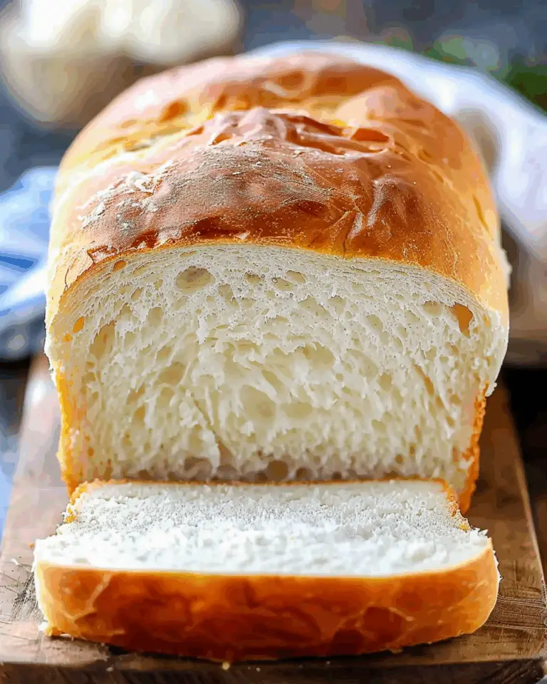 Easy Homemade White Bread Recipe for Beginners