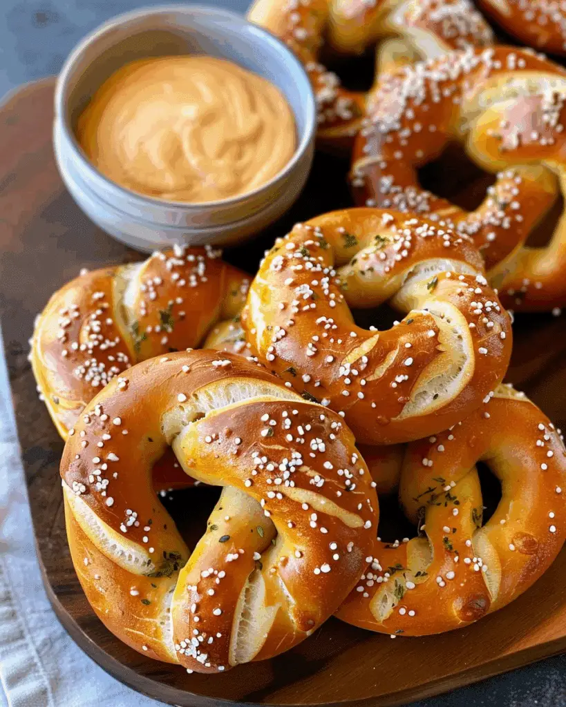 Homemade Soft Pretzels