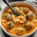 Creamy Italian Meatball Soup Recipe
