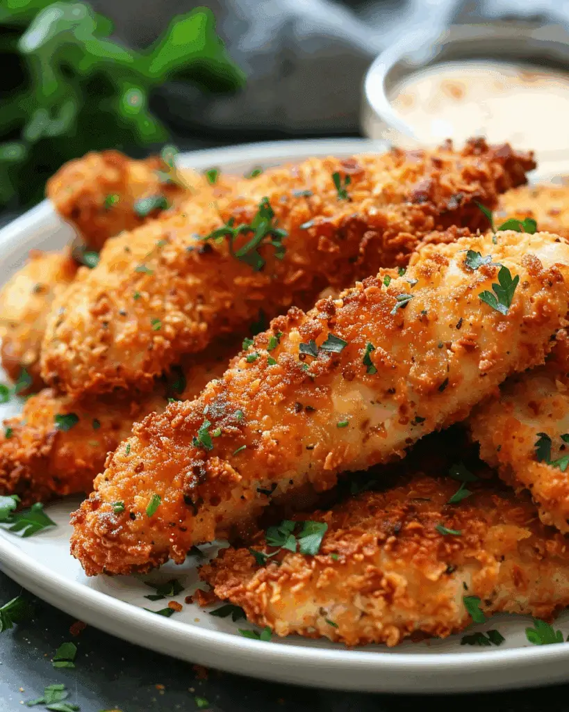 Crispy Baked Chicken Tenders