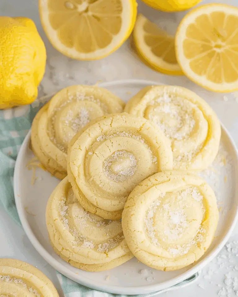 Lemon Sugar Cookie Recipe