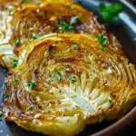 Oven Roasted Garlic Cabbage Steaks