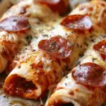 Cheesy Pepperoni Pizza Roll-ups