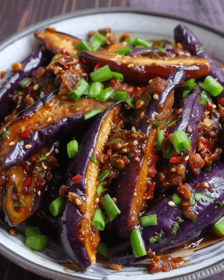 Spicy Szechuan Eggplant