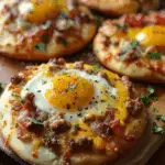 English Muffin Breakfast Pizza