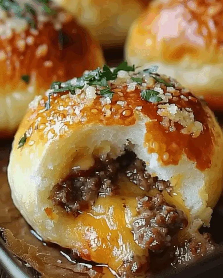 Garlic Parmesan Cheeseburger