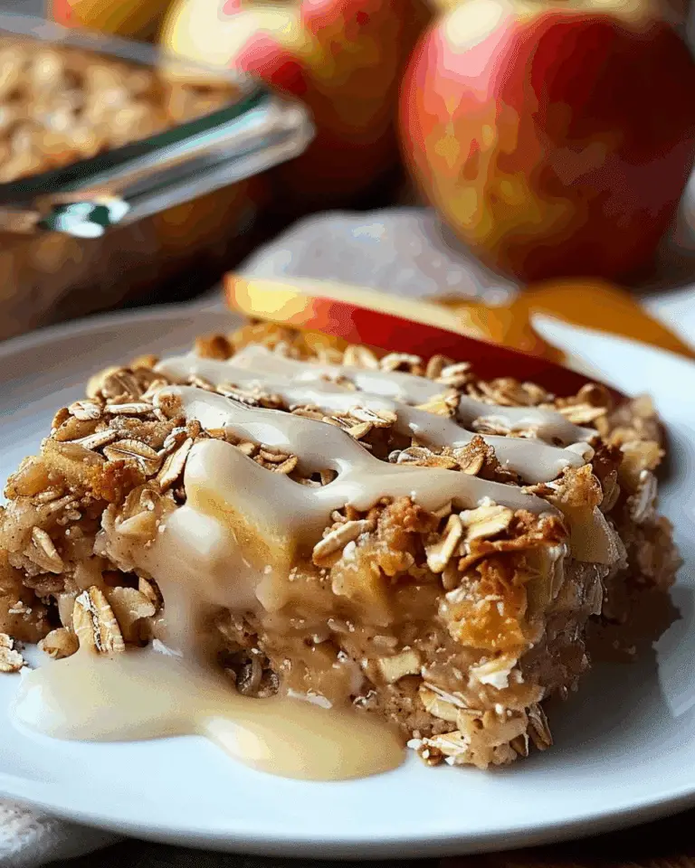 Oatmeal Apple Breakfast Bake