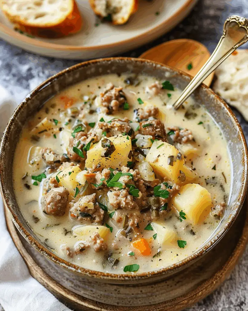 Potato and Sausage Chowder