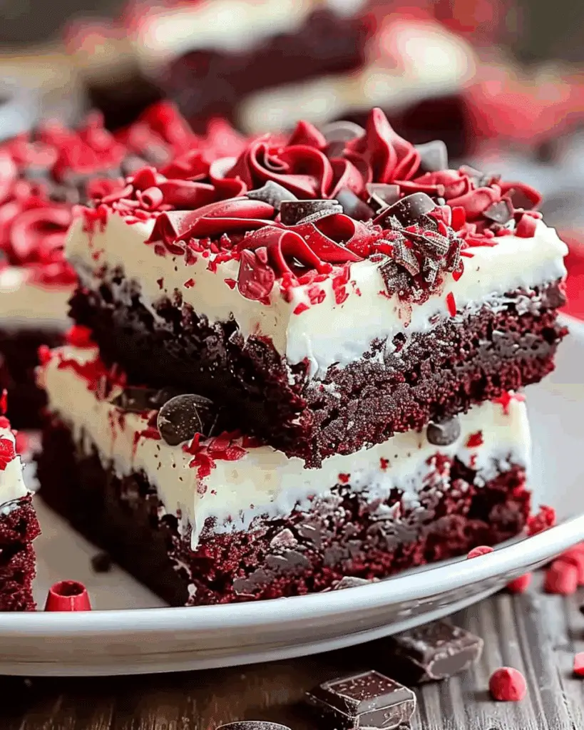 Red Velvet Brownie Bliss