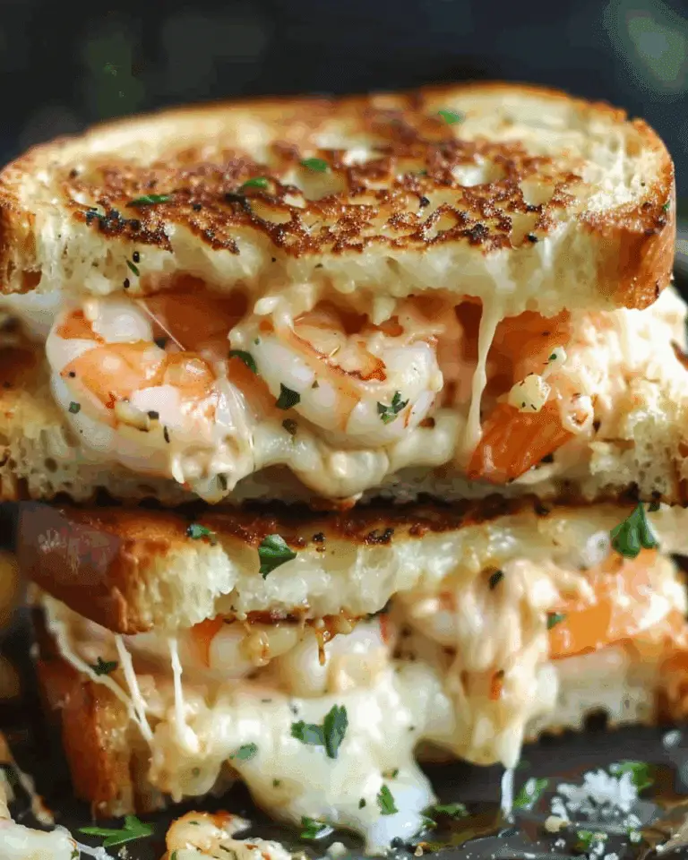 Shrimp Grilled Gourmet Cheese