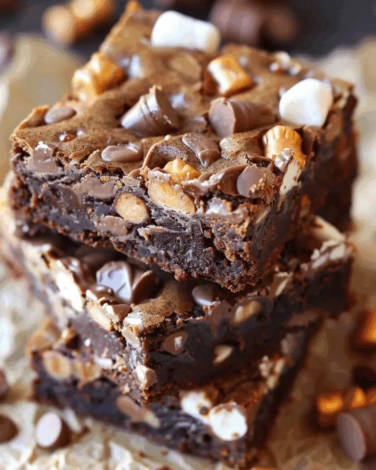 Reese’s Marshmallow Brownies