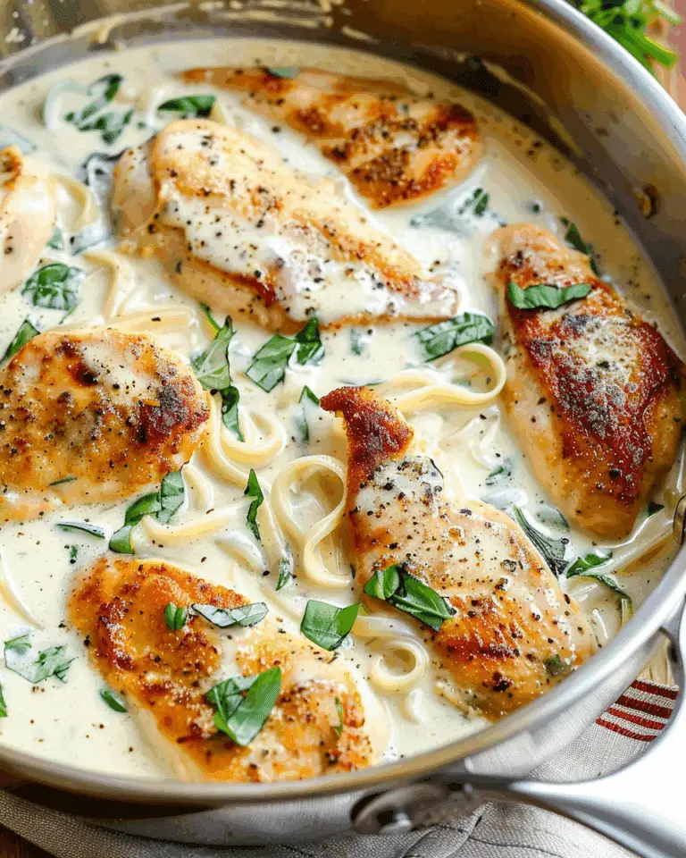 Creamy Garlic Chicken Recipe