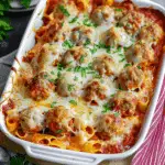 Dump and Bake Meatball Casserole