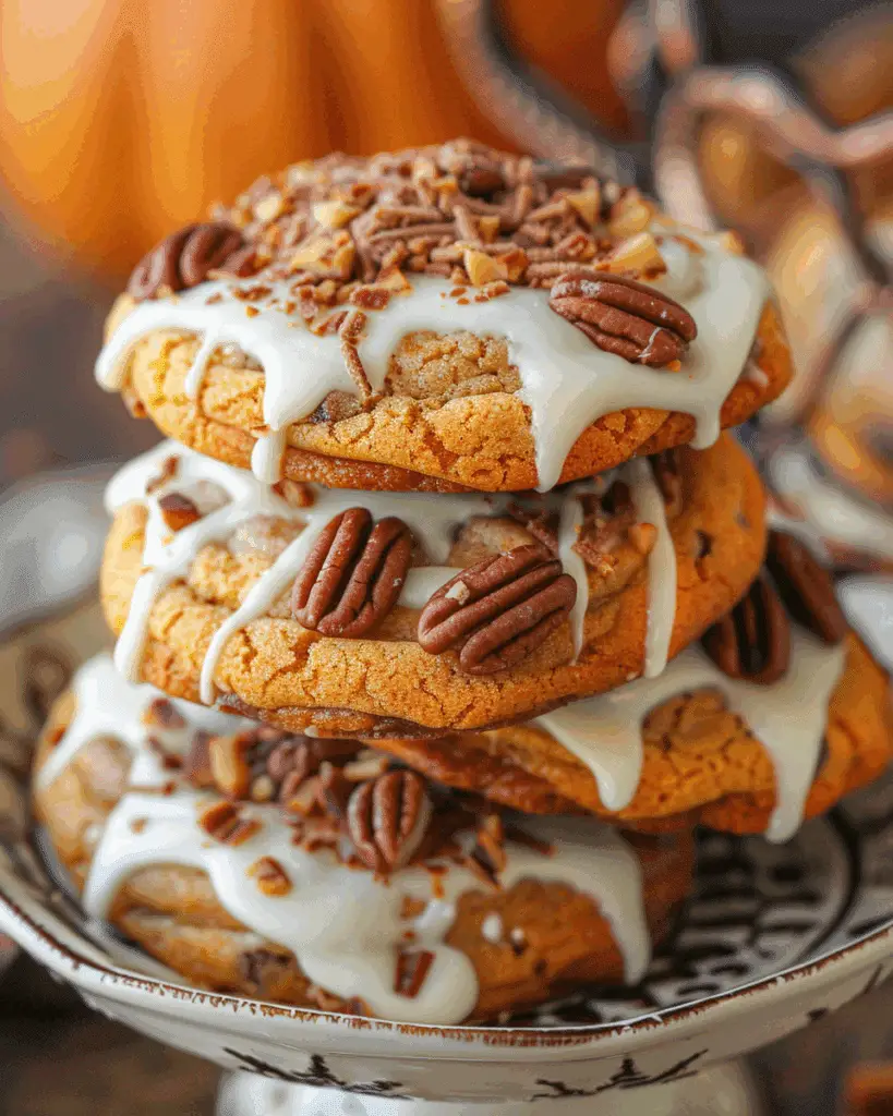 Pumpkin Cheesecake Cookies