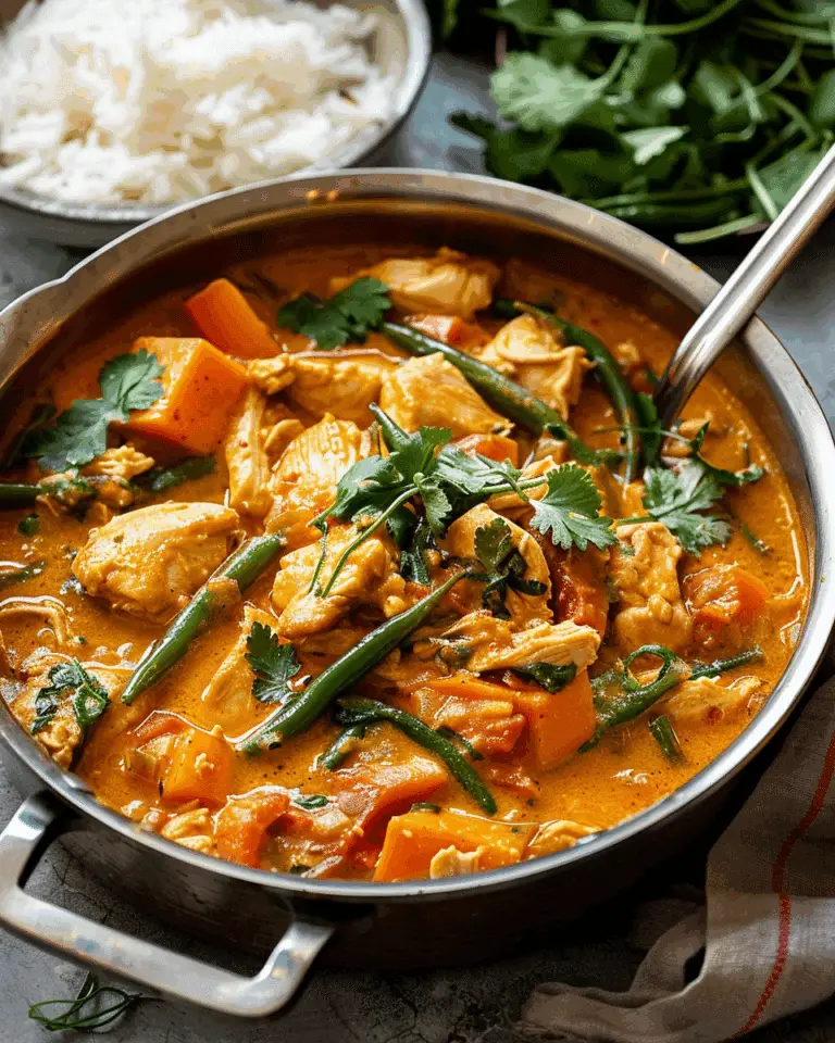 Chicken and Sweet Potato Curry