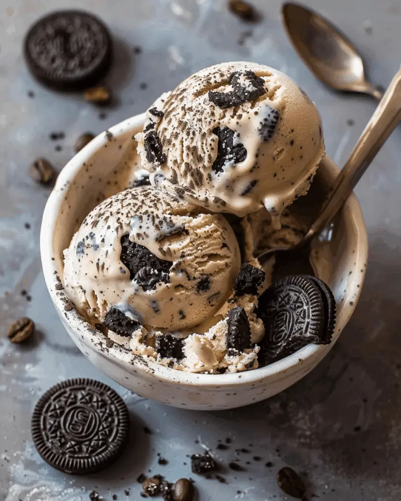 Coffee Oreo Ice Cream