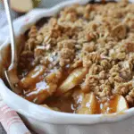 Caramel Apple Crisp
