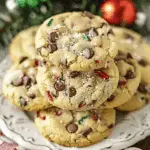 Winter Wonderland Chocolate Chip Christmas Cookies
