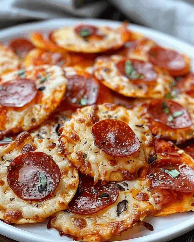 Satisfy Your Snack Cravings with 2‑Ingredient Pizza Chips