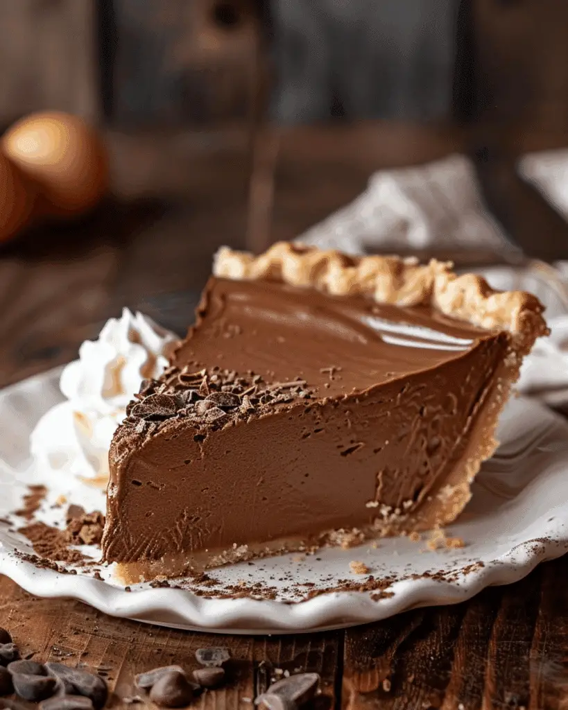Old-Fashioned Chocolate Pie