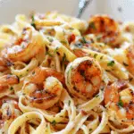 Jerk Shrimp Fettuccine