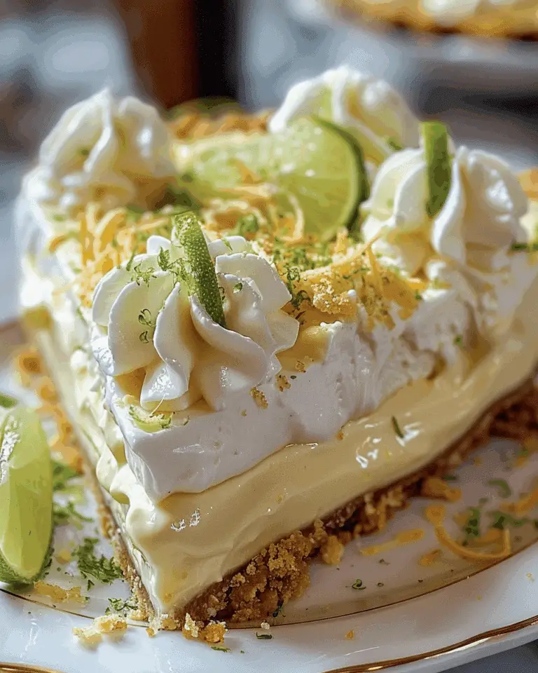Key Lime Pie Lush