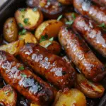 Sweet and Savory Glazed Sausage and Potatoes