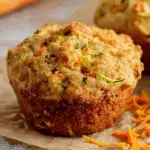 Carrot Cake Zucchini Muffins