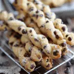 Chocolate Chip Cookie Dough Twists