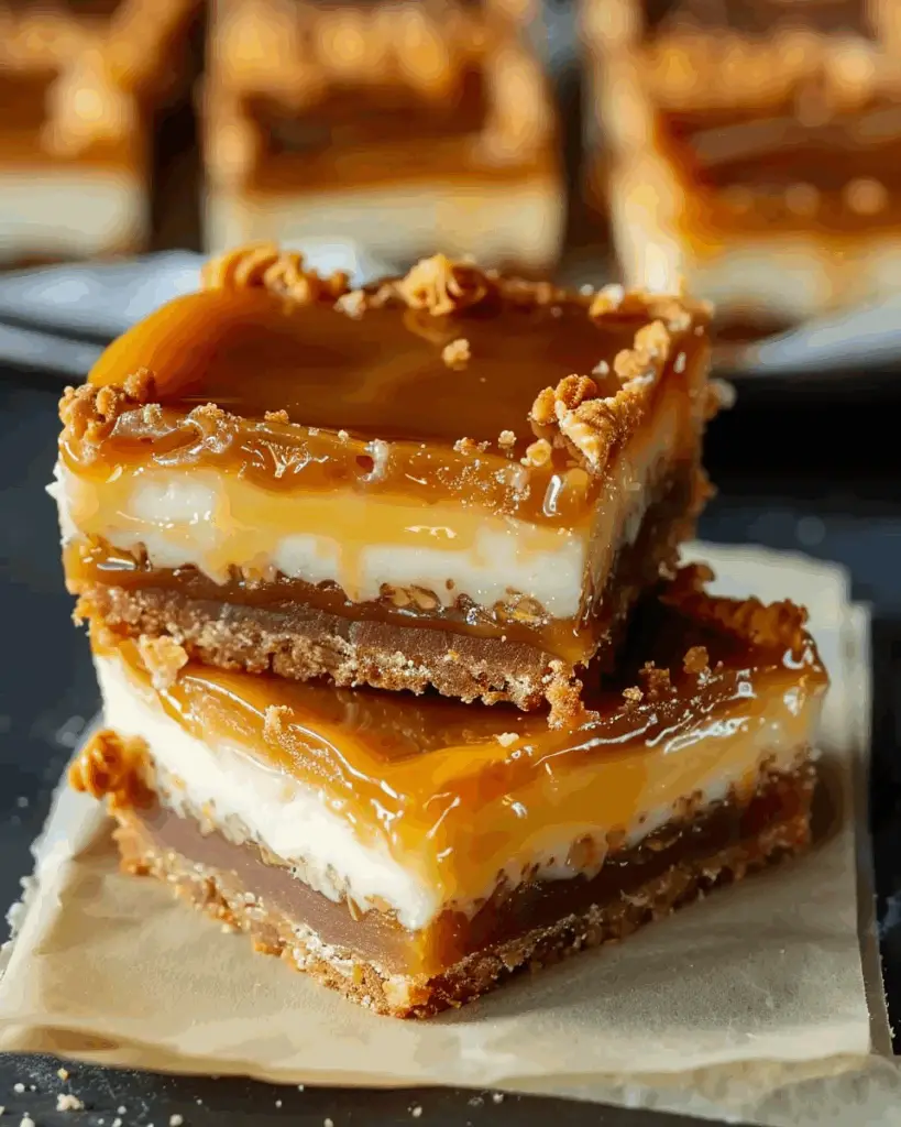 Caramel Cheesecake Bars