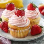 Strawberry Lemonade Cupcakes