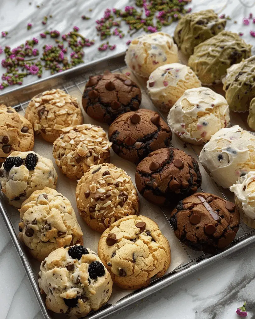 One Cookie Dough, Four Flavors