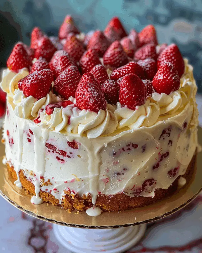Strawberry Cheesecake Pound Cake
