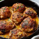 Easy Skillet Chicken Thighs