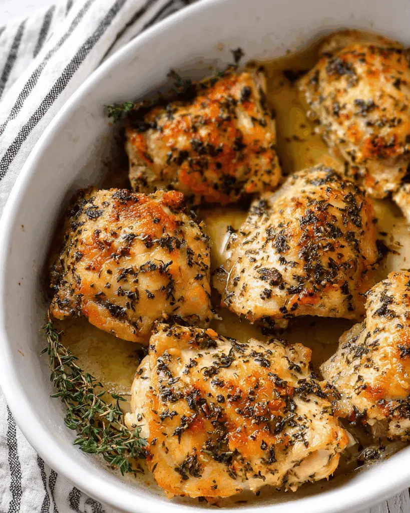 Italian Herb Roasted Chicken