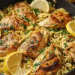 One-Pot Lemon Chicken Orzo