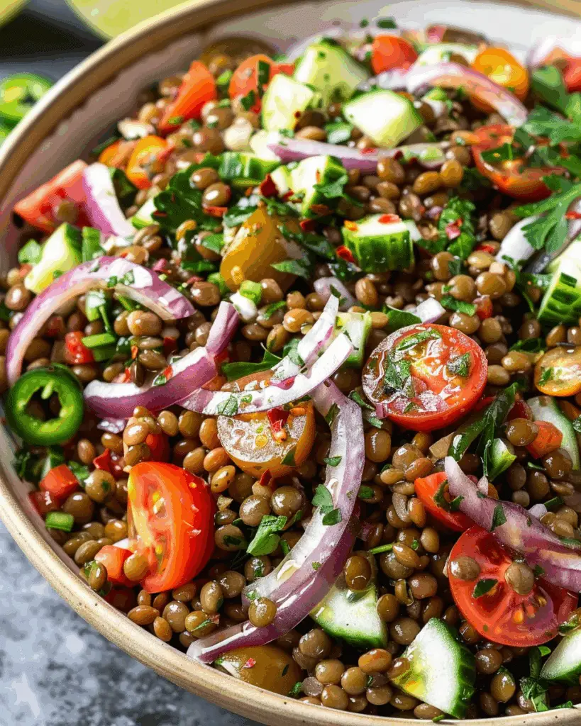 Lentil Salad