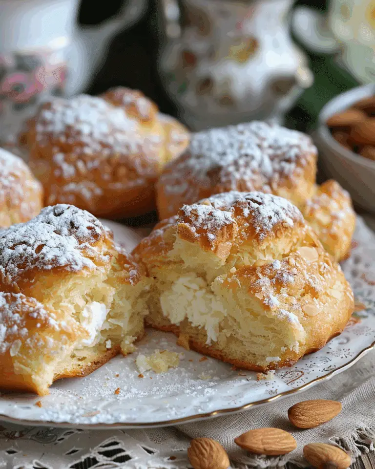 Soft Ricotta Almond Pillows Recipe