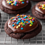 Fudgy Cosmic Brownie Cookies