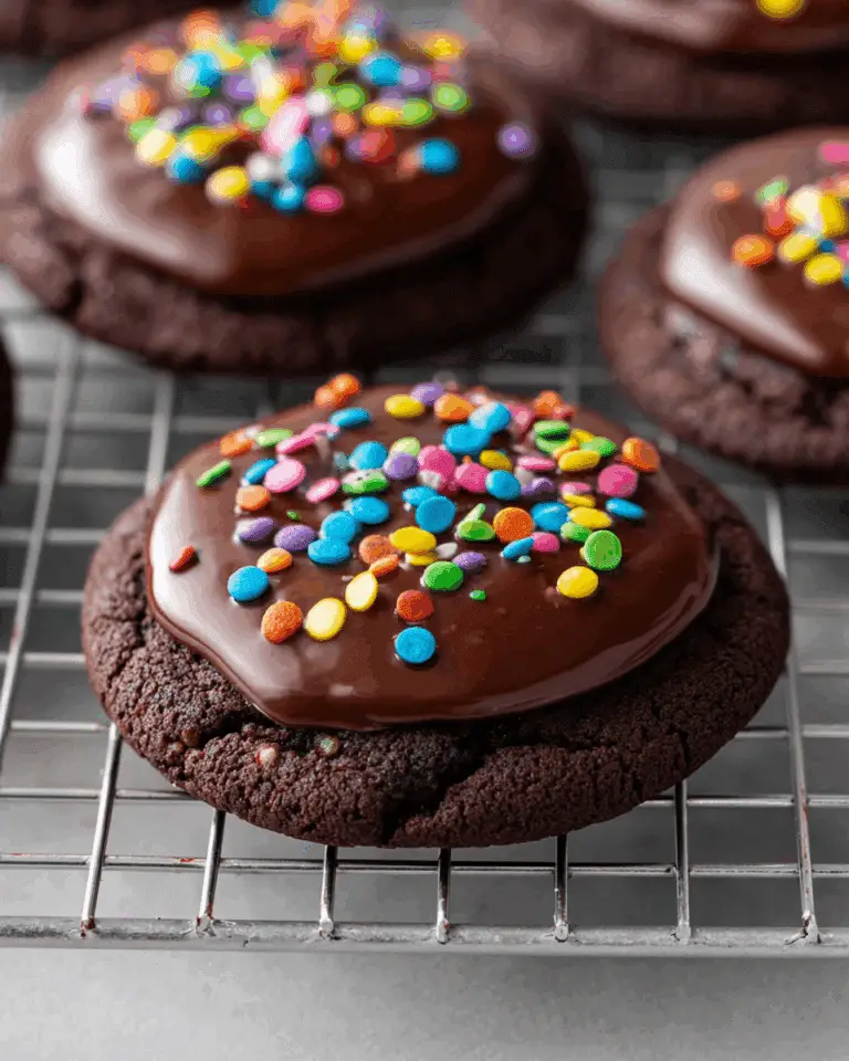 Fudgy Cosmic Brownie Cookies