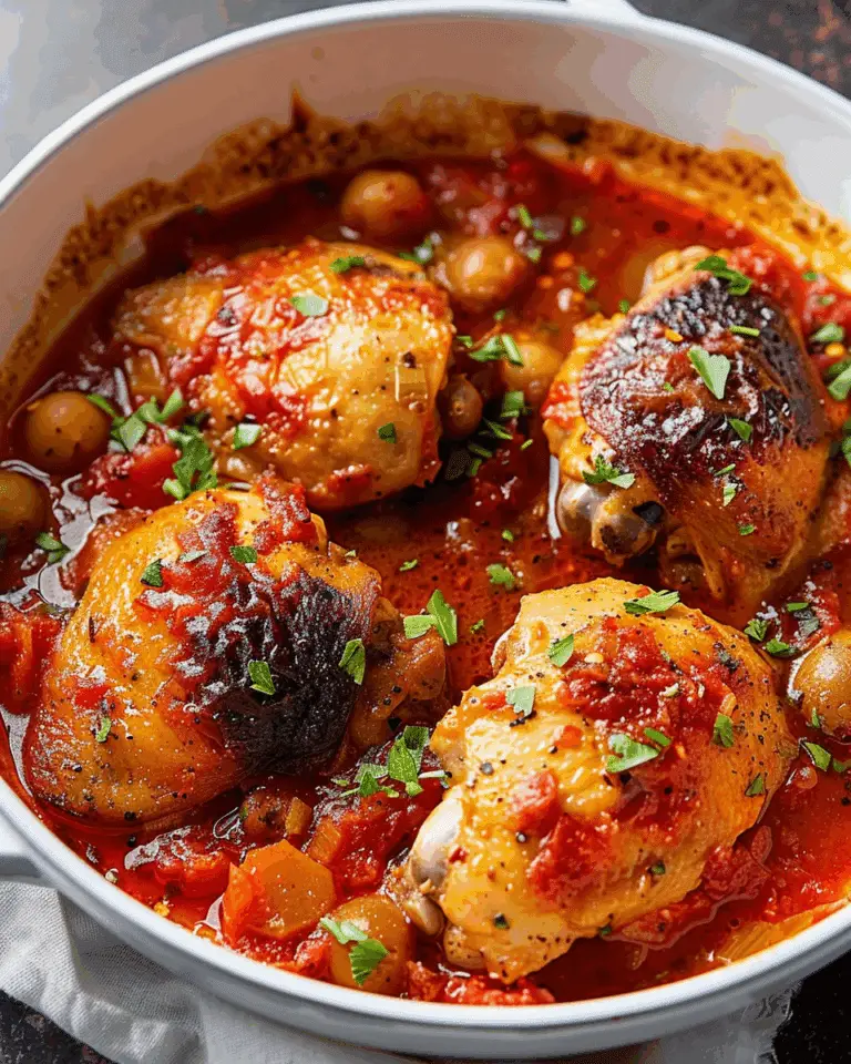 Spanish Chicken in Bravas Sauce