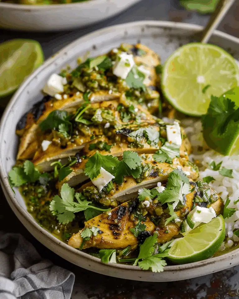 Easy Salsa Verde Chicken