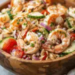 Greek Shrimp Orzo Salad